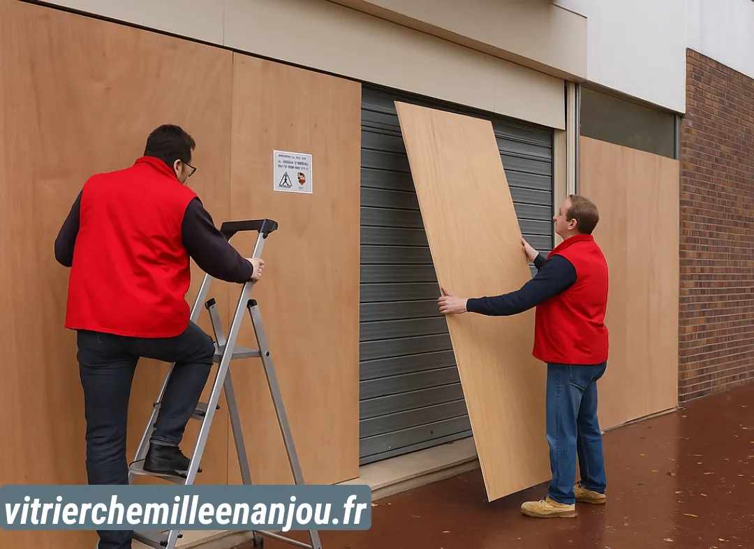 Mise en sécurité fermeture provisoire Chemillé-en-Anjou
